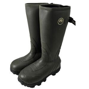 Red Wing Irish Setter Rubber Mudding Waterproof Hunting Boots Exoflex Adjustable